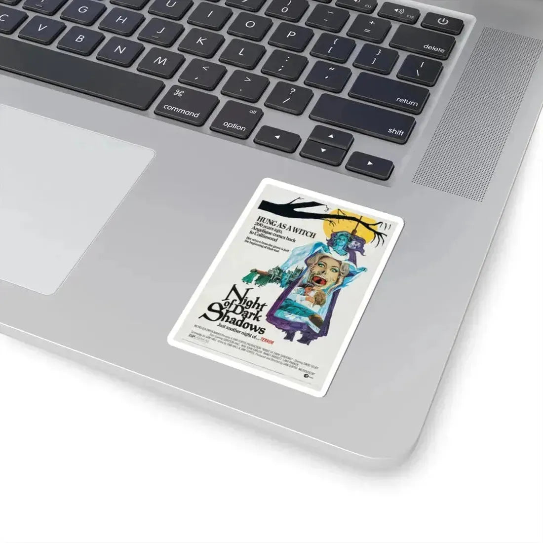 Night of Dark Shadows 1971 Movie Poster - STICKER Vinyl Kiss-Cut Decal - The Sticker Space