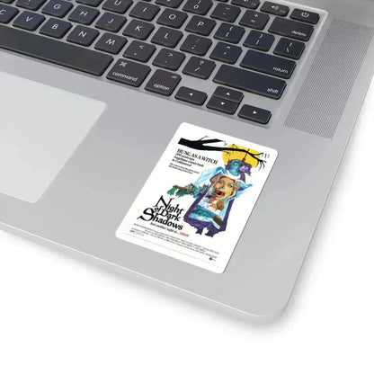 NIGHT OF DARK SHADOWS 1971 Movie Poster - STICKER Vinyl Kiss-Cut Decal - The Sticker Space
