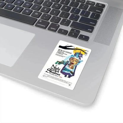 NIGHT OF DARK SHADOWS 1971 Movie Poster - STICKER Vinyl Kiss-Cut Decal - The Sticker Space