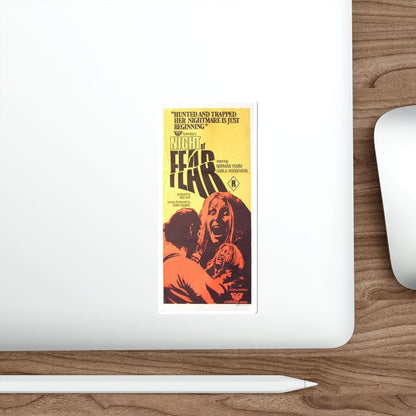 NIGHT OF FEAR 1972 Movie Poster STICKER Vinyl Die-Cut Decal-The Sticker Space