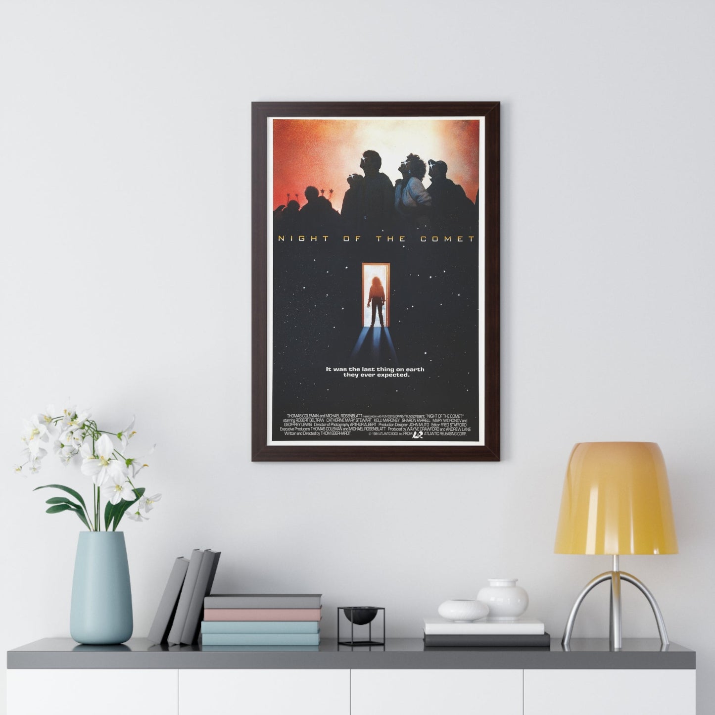 NIGHT OF THE COMET 1984 - Framed Movie Poster-The Sticker Space