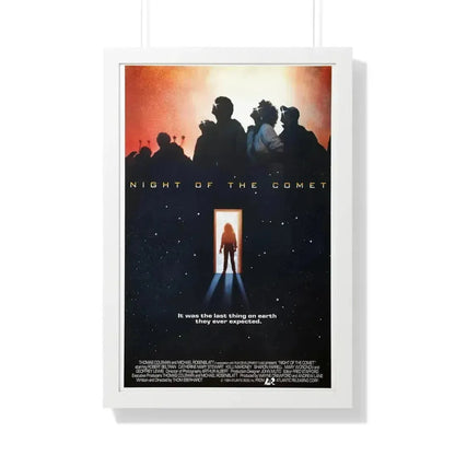 NIGHT OF THE COMET 1984 - Framed Movie Poster 20" x 30" White - The Sticker Space