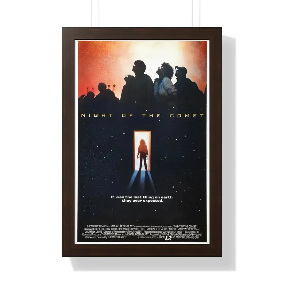 NIGHT OF THE COMET 1984 - Framed Movie Poster - The Sticker Space