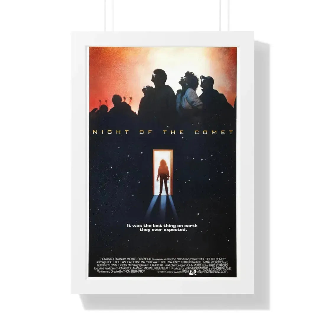 NIGHT OF THE COMET 1984 - Framed Movie Poster - The Sticker Space
