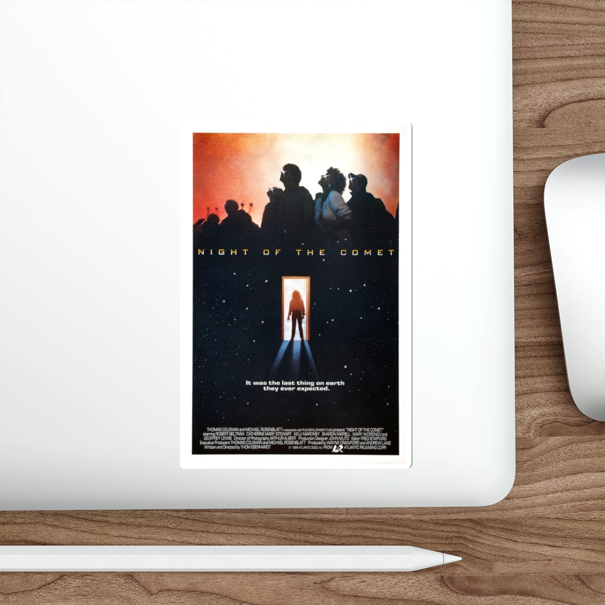 NIGHT OF THE COMET 1984 Movie Poster STICKER Vinyl Die-Cut Decal-The Sticker Space