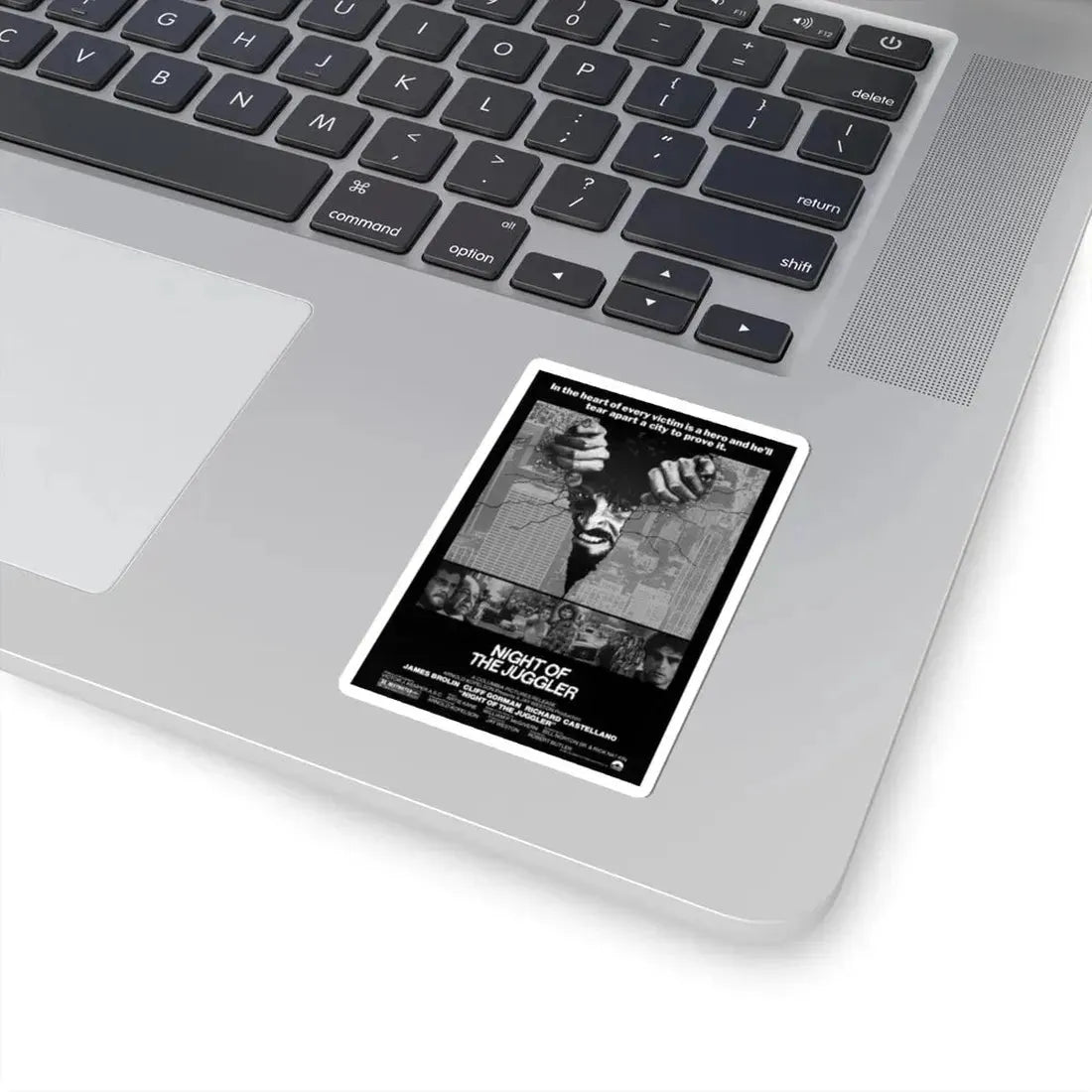 NIGHT OF THE JUGGLER 1980 Movie Poster - STICKER Vinyl Kiss-Cut Decal - The Sticker Space