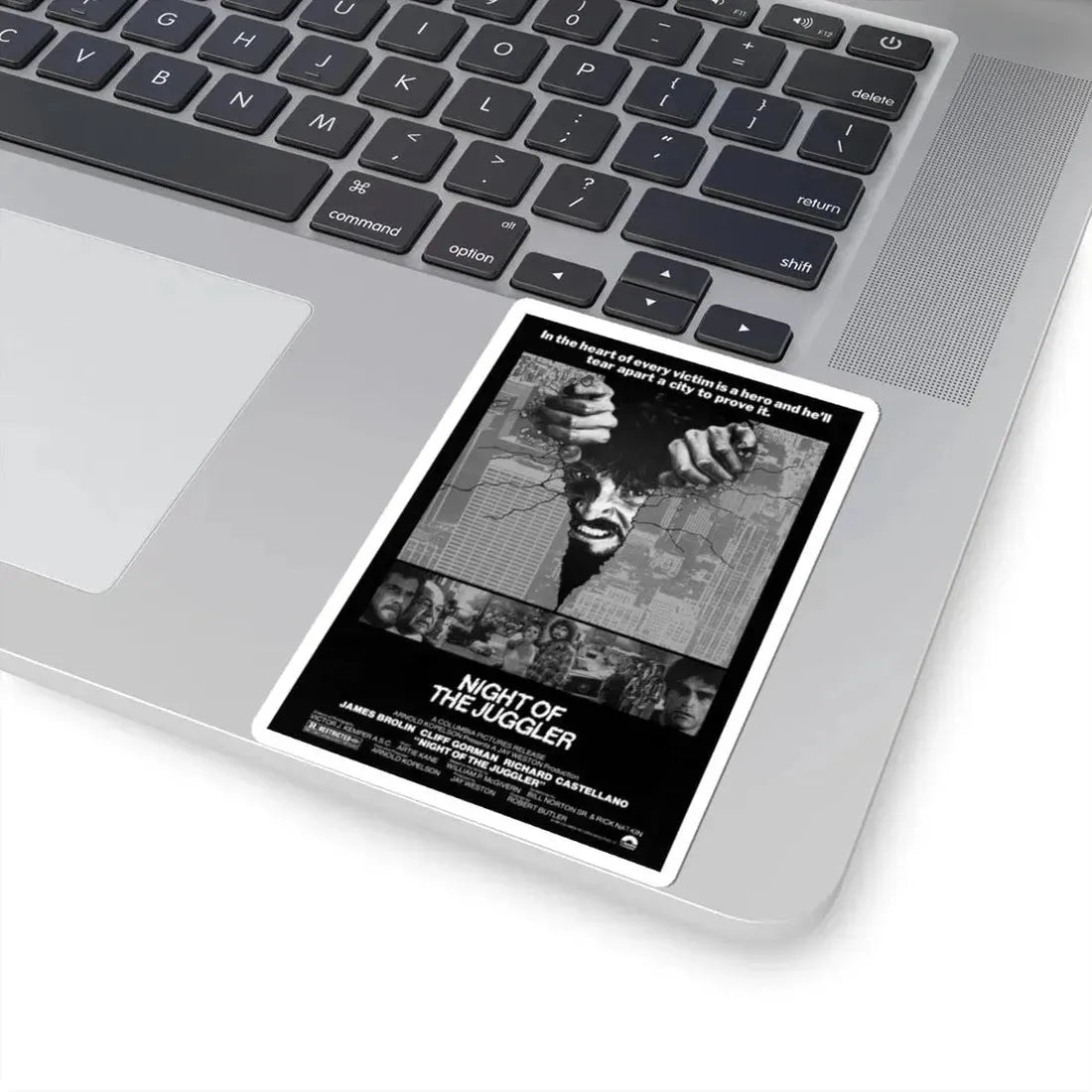 NIGHT OF THE JUGGLER 1980 Movie Poster - STICKER Vinyl Kiss-Cut Decal - The Sticker Space