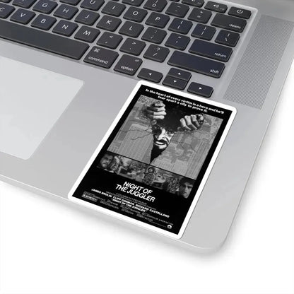 NIGHT OF THE JUGGLER 1980 Movie Poster - STICKER Vinyl Kiss-Cut Decal - The Sticker Space
