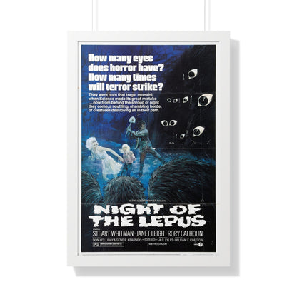 NIGHT OF THE LEPUS 1972 - Framed Movie Poster-20" x 30"-The Sticker Space