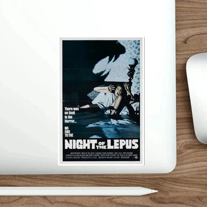 Night of the Lepus 1972 Movie Poster STICKER Vinyl Die-Cut Decal - The Sticker Space