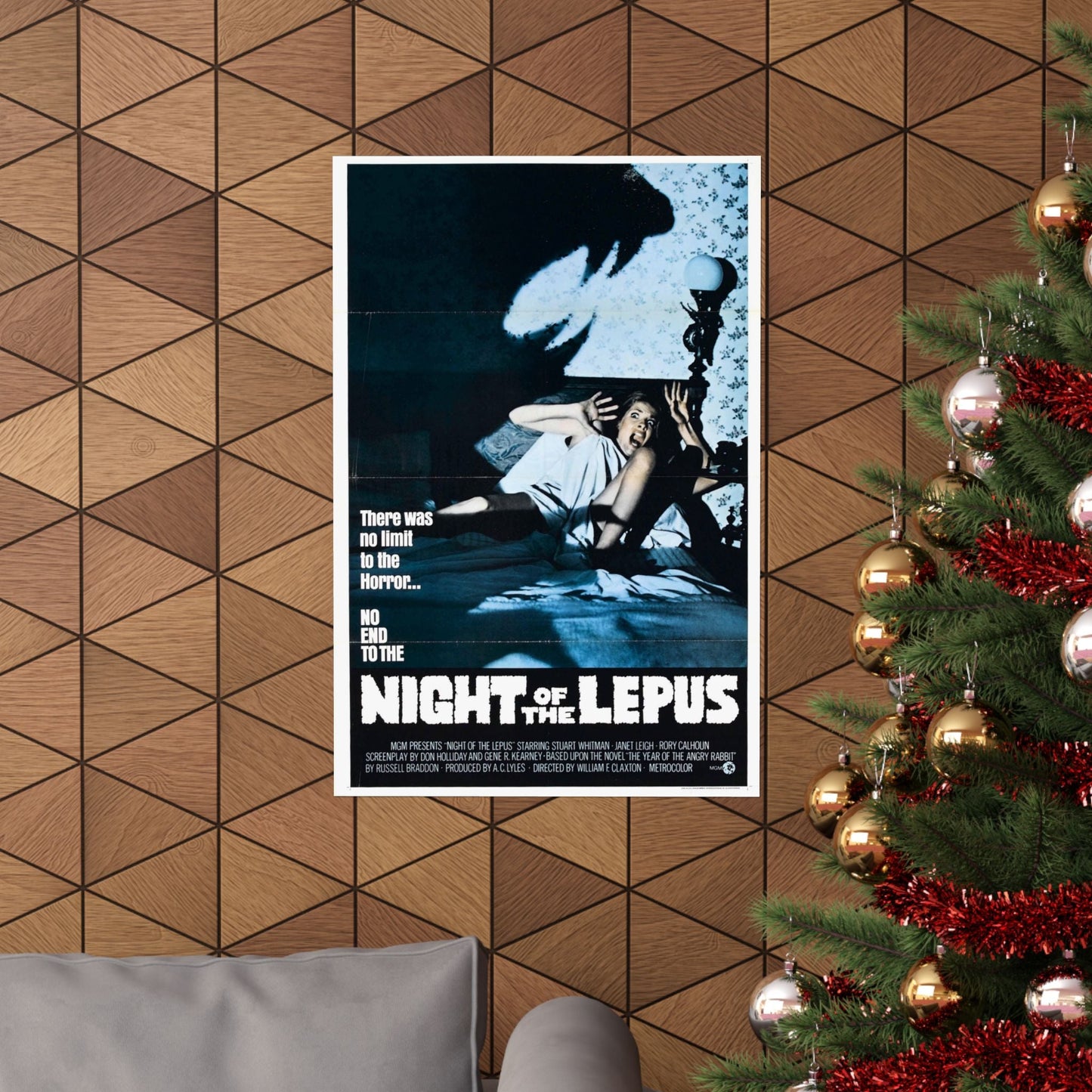 NIGHT OF THE LEPUS (2) 1972 - Paper Movie Poster-The Sticker Space