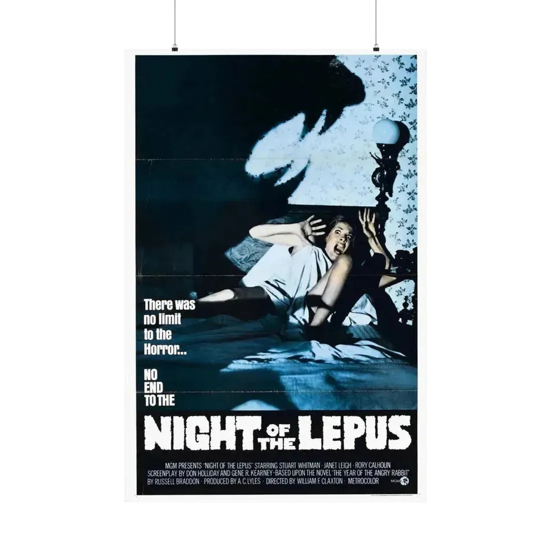 NIGHT OF THE LEPUS (2) 1972 - Paper Movie Poster 36" x 54" Matte - The Sticker Space