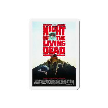 Night of the Living Dead 1990 Movie Poster Refrigerator Magnet 2 Inch - The Sticker Space
