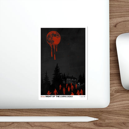 NIGHT OF THE LIVING DEAD (7) 1968 Movie Poster STICKER Vinyl Die-Cut Decal-The Sticker Space