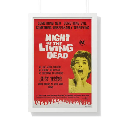 NIGHT OF THE LIVING DEAD (AUSTRALIA) 1968 - Framed Movie Poster - The Sticker Space