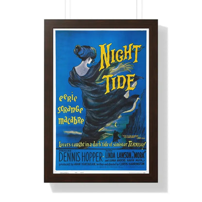 NIGHT TIDE 1961 - Framed Movie Poster - The Sticker Space