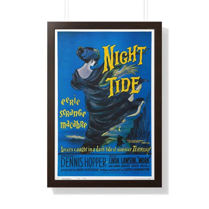 NIGHT TIDE 1961 - Framed Movie Poster - The Sticker Space