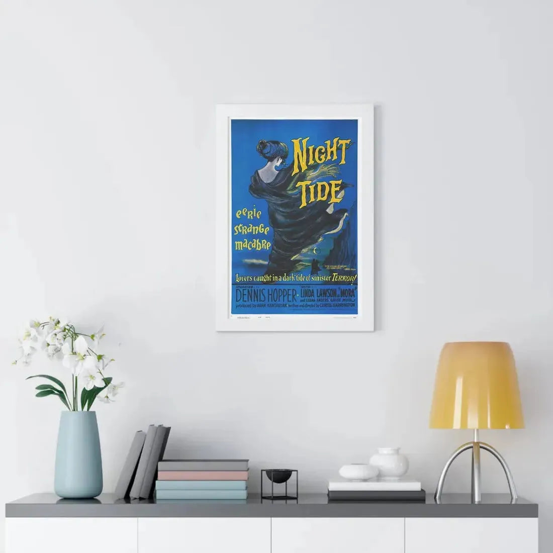 NIGHT TIDE 1961 - Framed Movie Poster - The Sticker Space