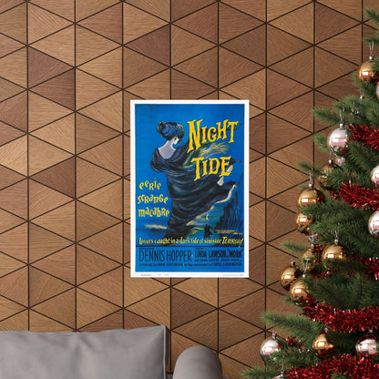 NIGHT TIDE 1961 - Paper Movie Poster-The Sticker Space