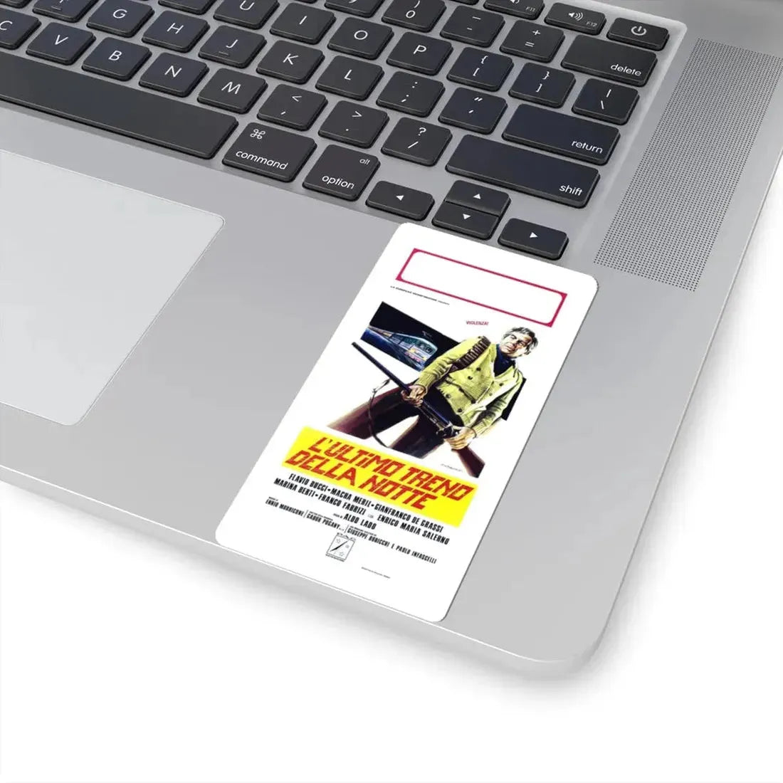 NIGHT TRAIN MURDERS (ITALIAN) 1975 Movie Poster - STICKER Vinyl Kiss-Cut Decal - The Sticker Space