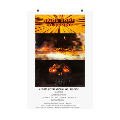 NIGHT TRAIN TO TERROR (3) 1985 - Paper Movie Poster-20″ x 30″-The Sticker Space