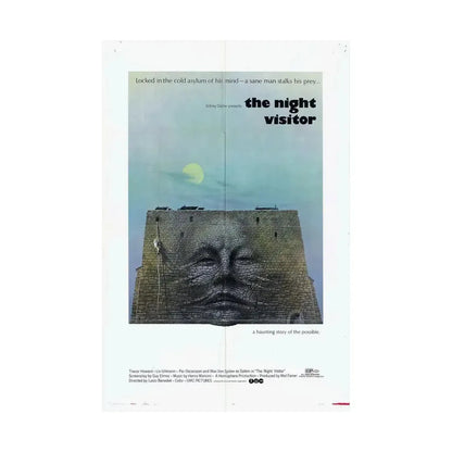 NIGHT VISITOR (BENEDEK) 1971 - Paper Movie Poster - The Sticker Space