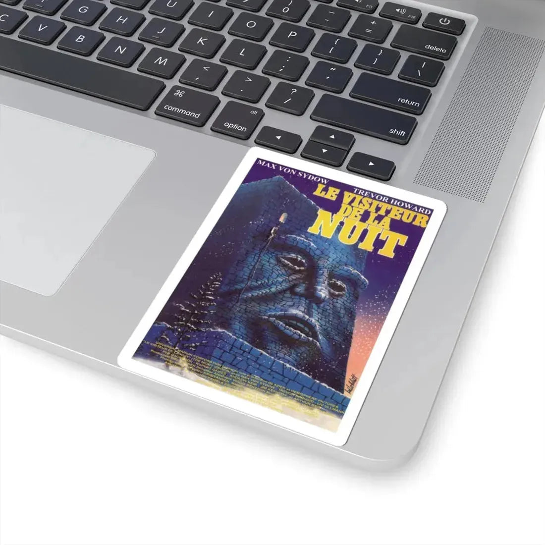 NIGHT VISITOR (BENEDEK) 2 1971 Movie Poster - STICKER Vinyl Kiss-Cut Decal - The Sticker Space