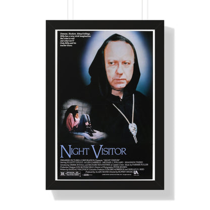 NIGHT VISITOR (NEVER CRY DEVIL) 1989 - Framed Movie Poster-16″ x 24″-The Sticker Space