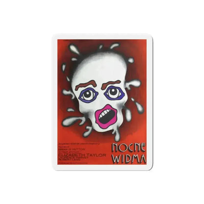 NIGHT WATCH (POLISH) 1973 Movie Poster - Refrigerator Magnet 6 Inch Die-Cut - The Sticker Space