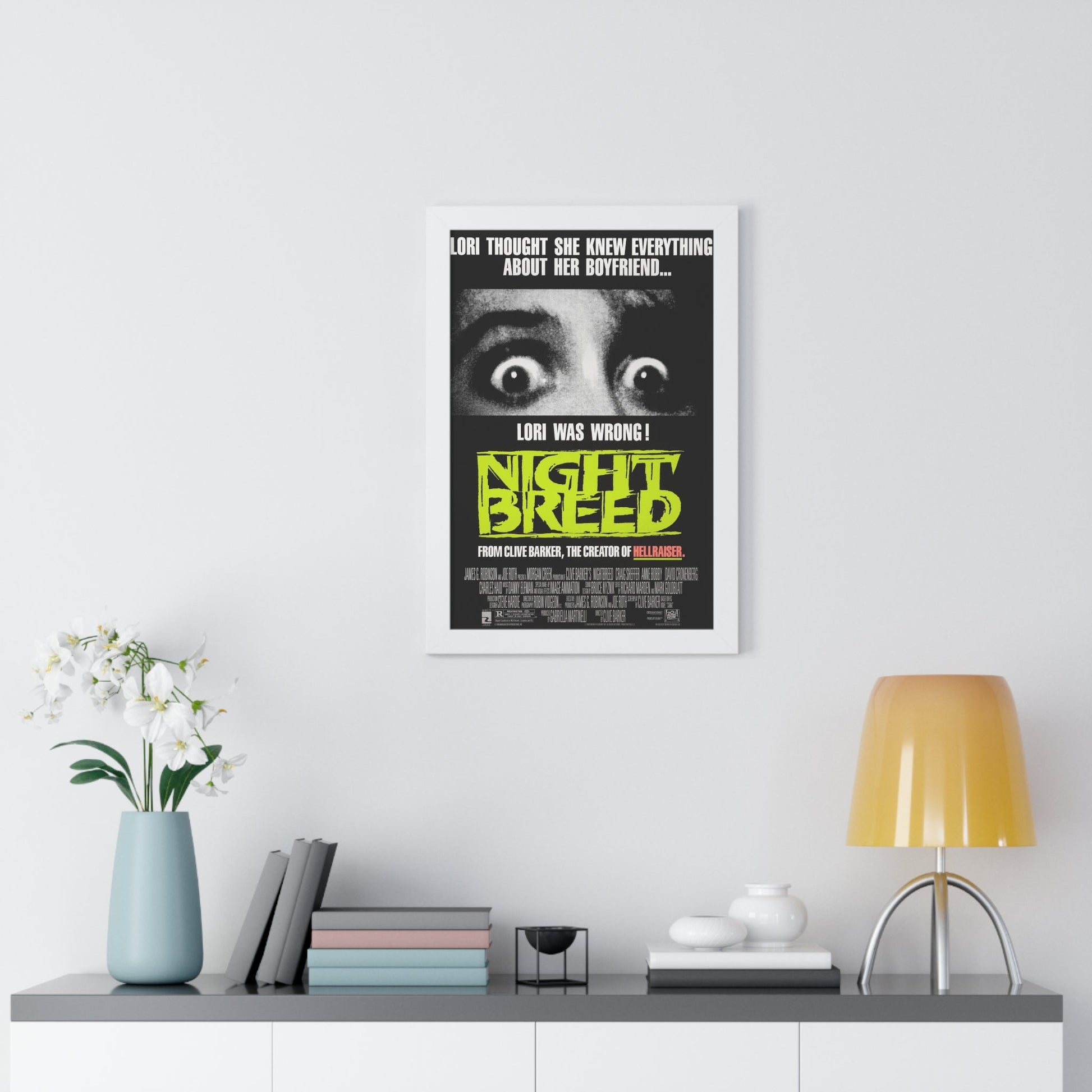 NIGHTBREED 1990 - Framed Movie Poster-The Sticker Space