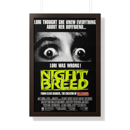 NIGHTBREED 1990 - Framed Movie Poster-20" x 30"-The Sticker Space