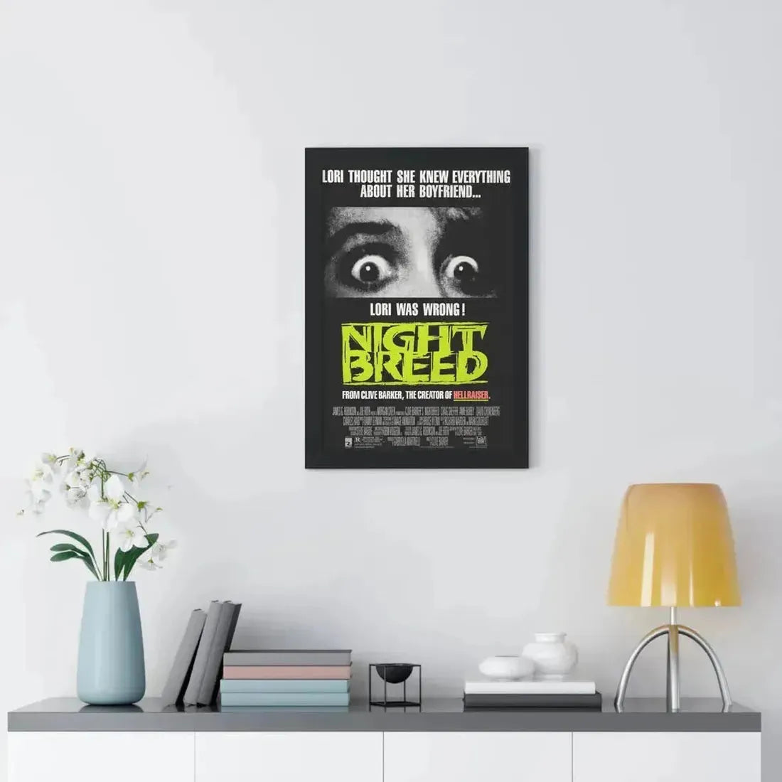 NIGHTBREED 1990 - Framed Movie Poster - The Sticker Space