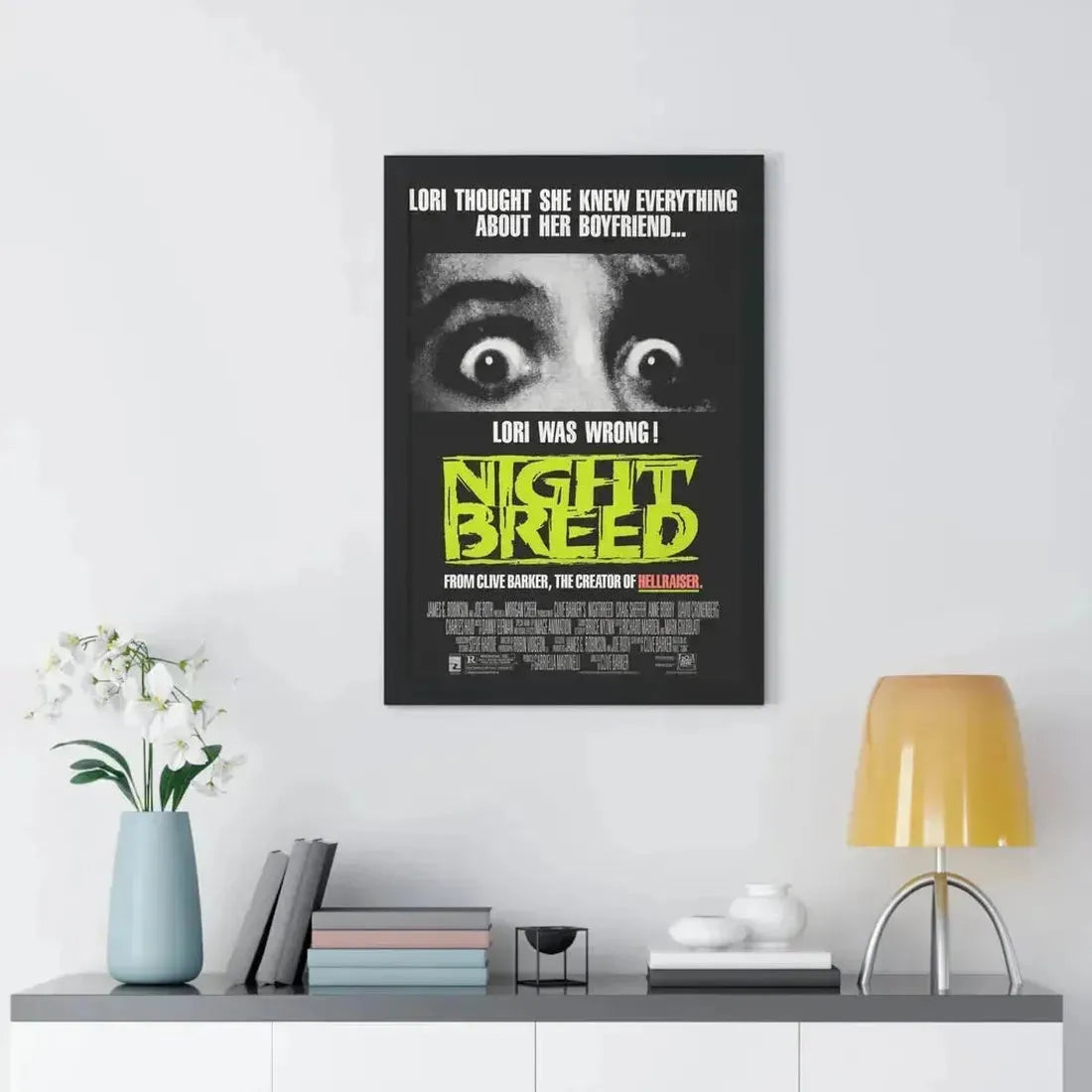 NIGHTBREED 1990 - Framed Movie Poster - The Sticker Space
