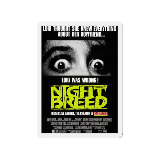 NIGHTBREED 1990 Movie Poster - Refrigerator Magnet-2" x 2"-The Sticker Space