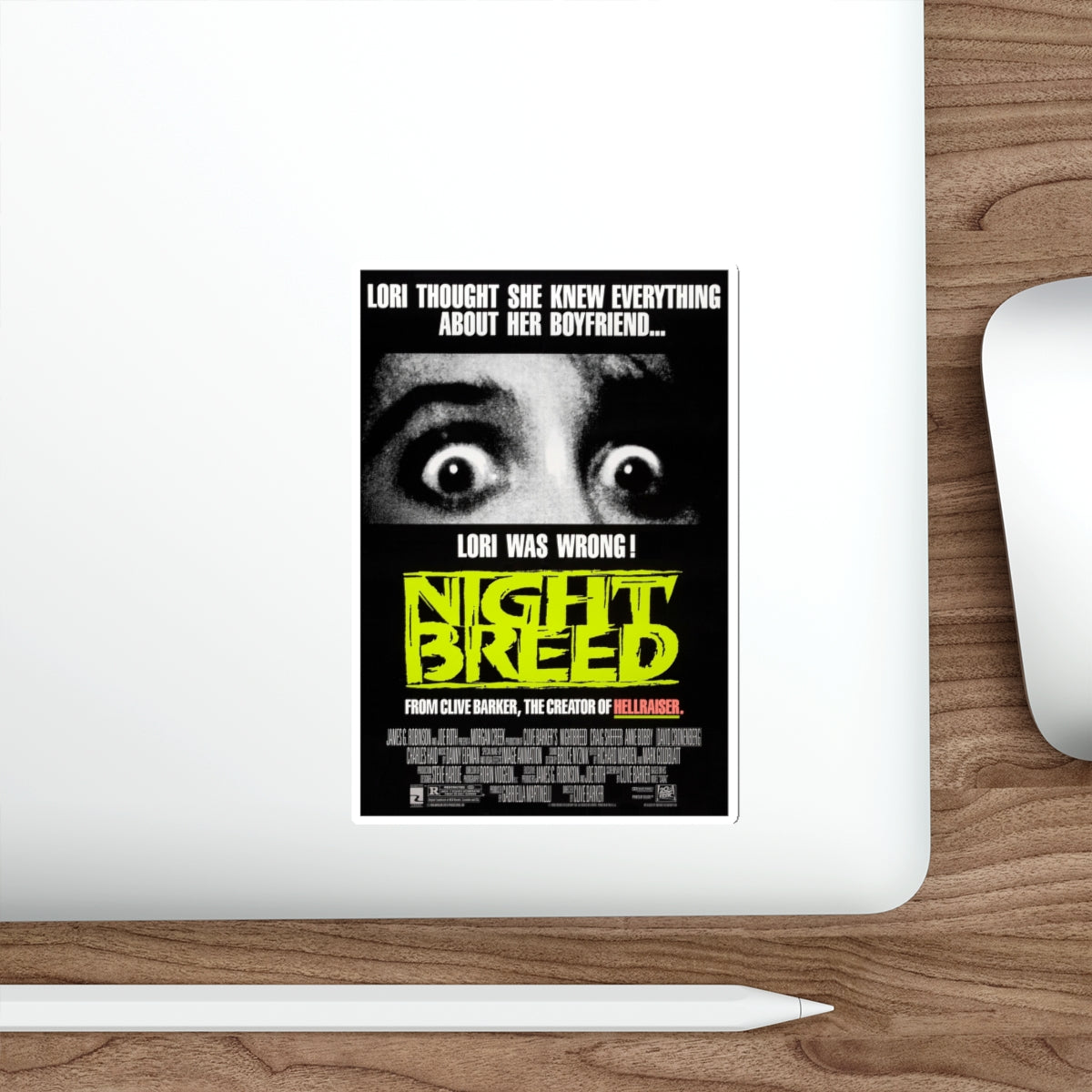 NIGHTBREED 1990 Movie Poster STICKER Vinyl Die-Cut Decal-The Sticker Space