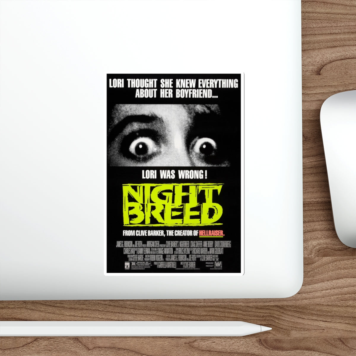 NIGHTBREED 1990 Movie Poster STICKER Vinyl Die-Cut Decal-The Sticker Space