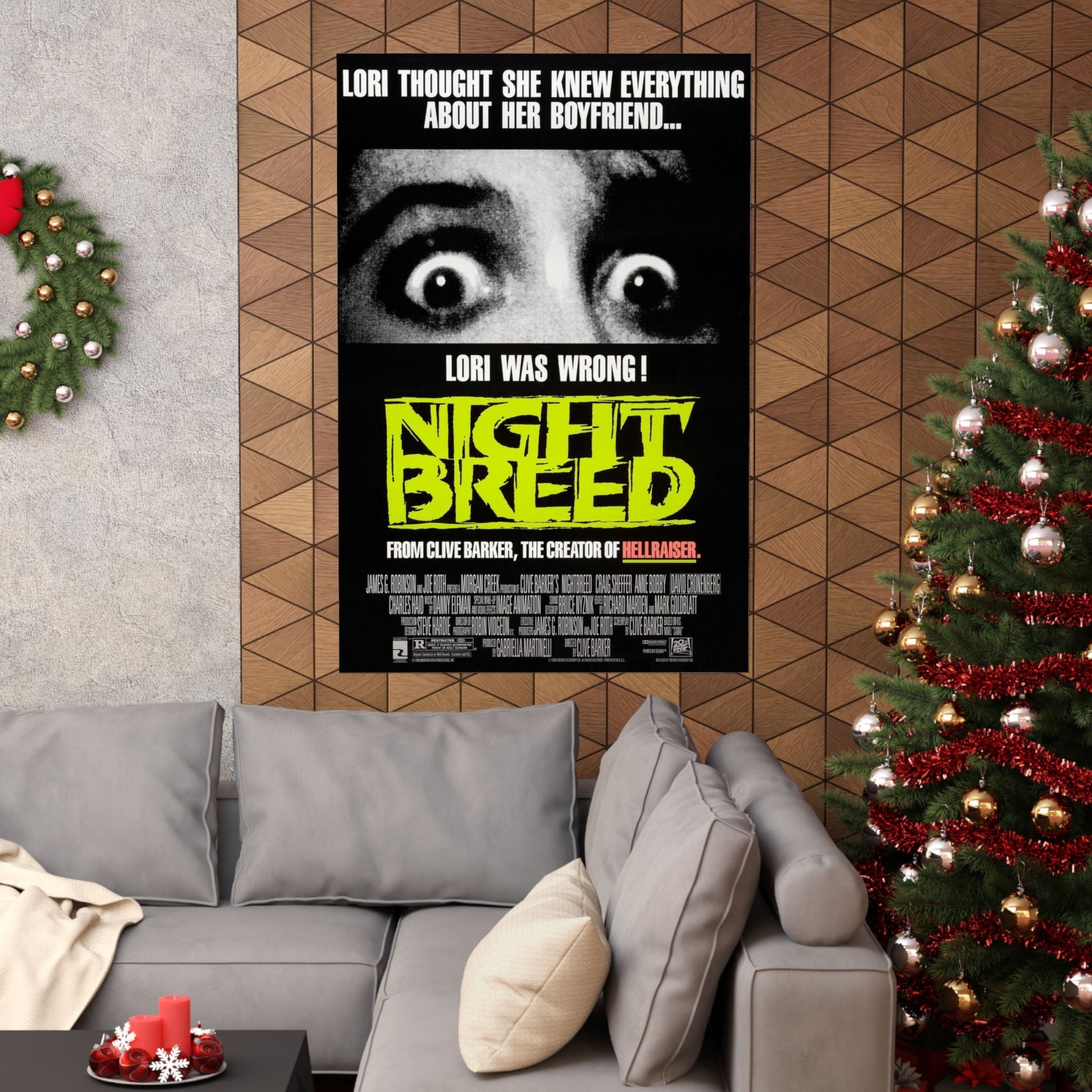 NIGHTBREED 1990 - Paper Movie Poster-The Sticker Space