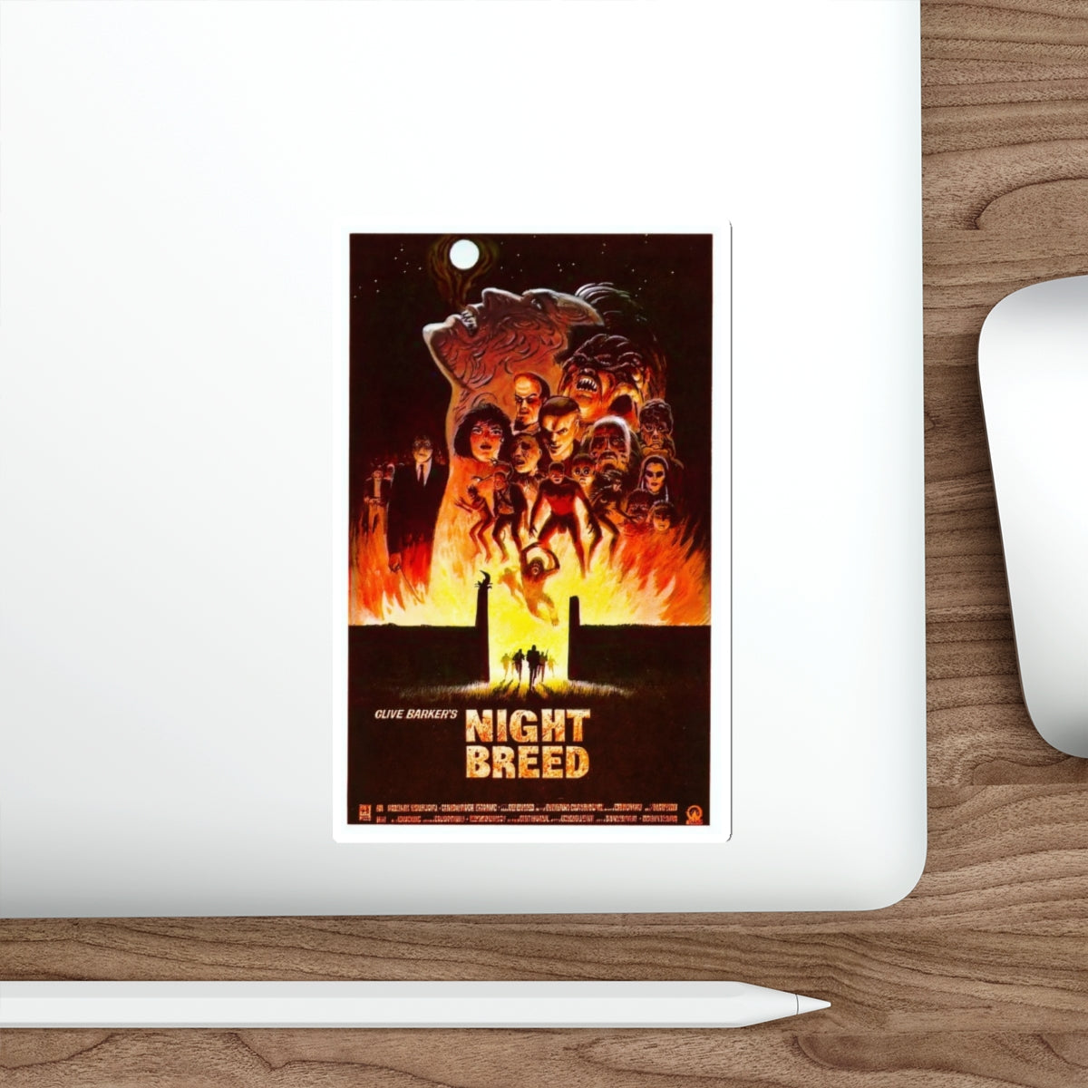 NIGHTBREED (2) 1990 Movie Poster STICKER Vinyl Die-Cut Decal-The Sticker Space