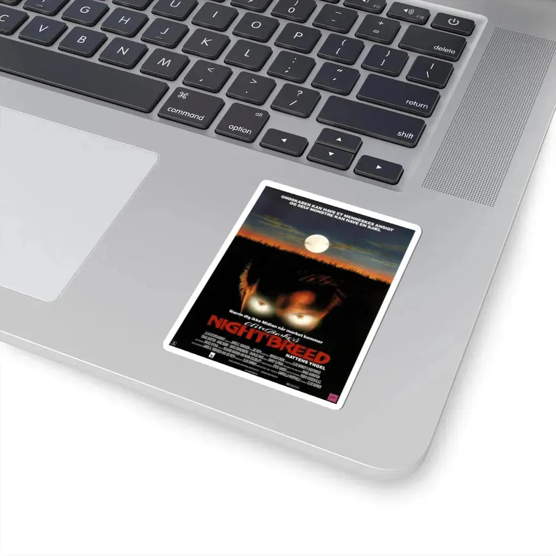 NIGHTBREED (DANISH) 1990 Movie Poster - STICKER Vinyl Kiss-Cut Decal - The Sticker Space