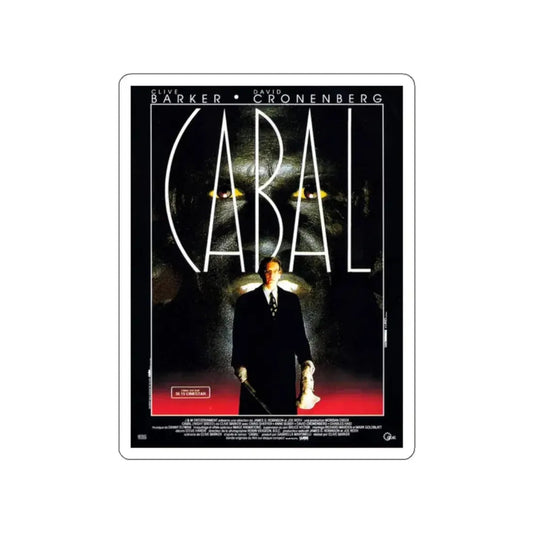 NIGHTBREED (FRENCH) 1990 Movie Poster STICKER Vinyl Die-Cut Decal 2 Inch - The Sticker Space