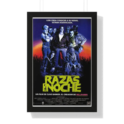 NIGHTBREED (SPAIN) 1990 - Framed Movie Poster - The Sticker Space