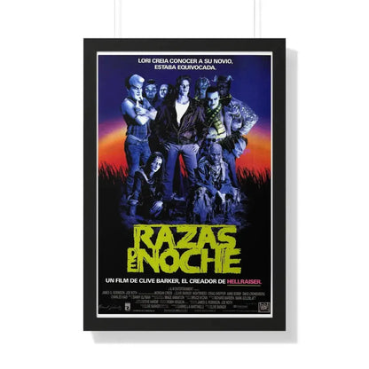 NIGHTBREED (SPAIN) 1990 - Framed Movie Poster - The Sticker Space
