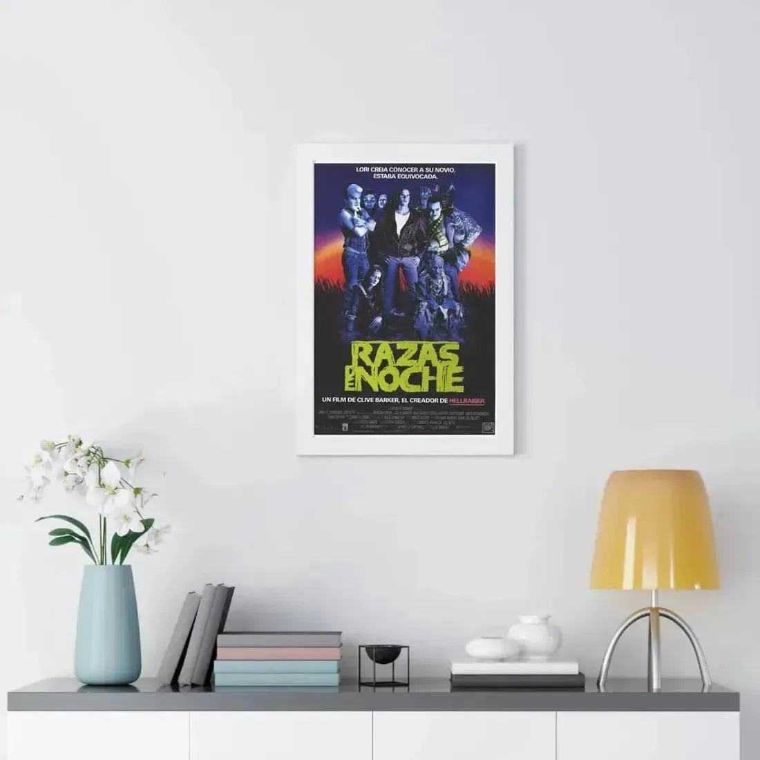 NIGHTBREED (SPAIN) 1990 - Framed Movie Poster - The Sticker Space