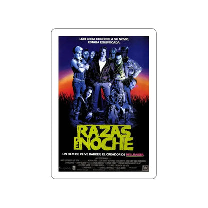 NIGHTBREED (SPAIN) 1990 Movie Poster STICKER Vinyl Die-Cut Decal 4 Inch - The Sticker Space