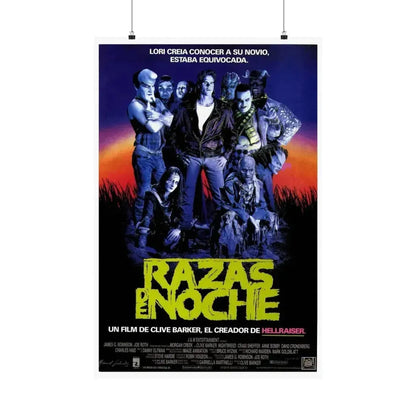 NIGHTBREED (SPAIN) 1990 - Paper Movie Poster 24″ x 36″ Matte - The Sticker Space