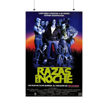 NIGHTBREED (SPAIN) 1990 - Paper Movie Poster - The Sticker Space