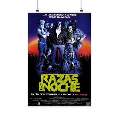 NIGHTBREED (SPAIN) 1990 - Paper Movie Poster - The Sticker Space