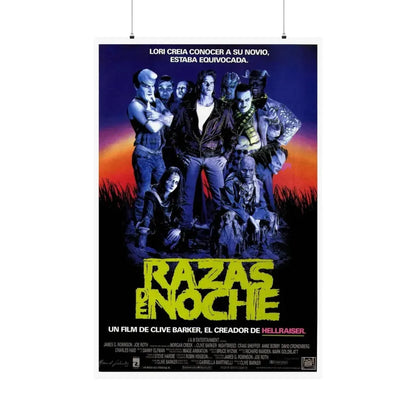 NIGHTBREED (SPAIN) 1990 - Paper Movie Poster - The Sticker Space