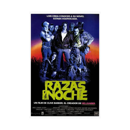 NIGHTBREED (SPAIN) 1990 - Paper Movie Poster - The Sticker Space