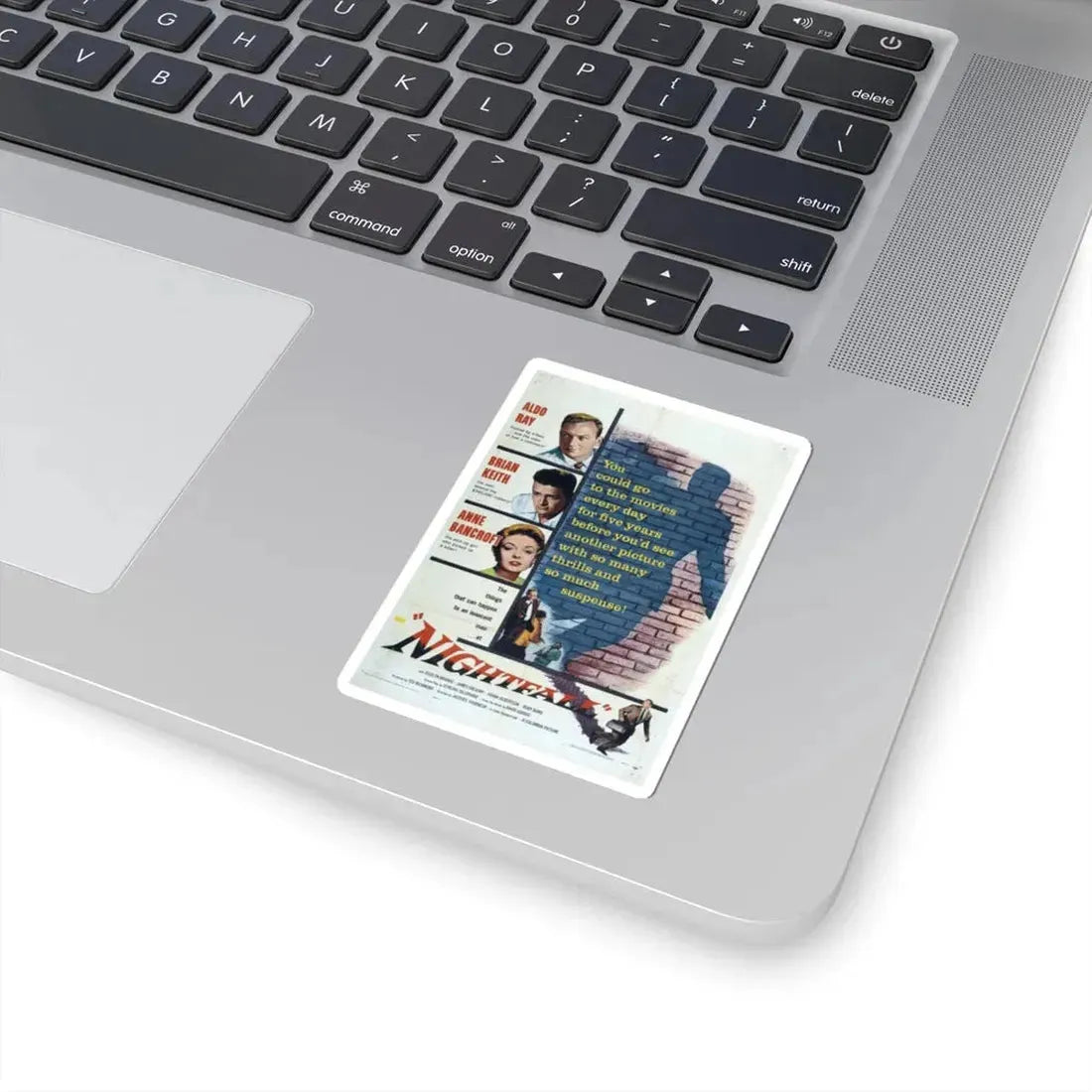 Nightfall 1957 Movie Poster - STICKER Vinyl Kiss-Cut Decal - The Sticker Space